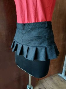Micro Skirt-over Pants Skirt