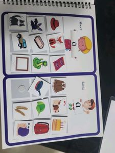 Phonics Velcro Book And Card Game