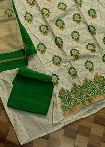 New Unstitched Dress Material Party Wear