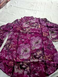 Floral Print Shirt Short