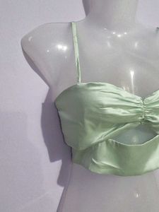 FOREVER 21 SILK TOP