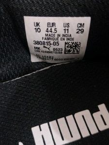 Puma Black Running Shoes