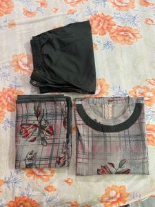 🫒 Olive Green Kurta Set