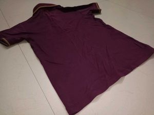 Burgundy Polo Shirt