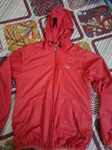 Red Windbreaker Jacket
