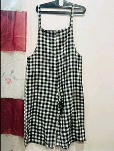 Cute Trendy Gingham Jumpsuit