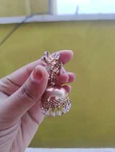 Floral Jhumka Earrings