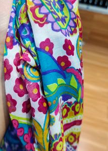 Floral Print Stole