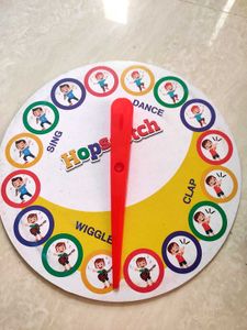 Hopscotch Game with 13 Hoops and 16 Connectors