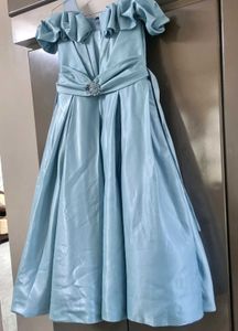 Cute Blue Party Dress