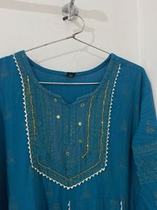 Elegant Teal Kurta