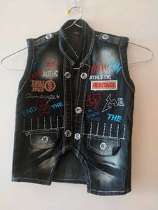 Stylish Denim Vest for Boys