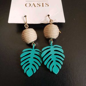 Leaf Drop Earrings