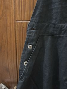 Denim Black Dress