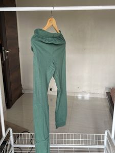 Green 'Warm-Up' Joggers
