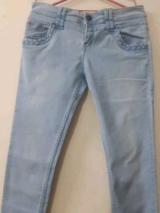 Denim Sky Blue Jeans