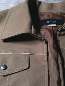 Cropped Tan Blazer