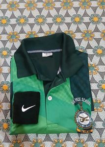 Green athletic national T-Shirt