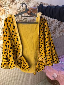 cute leopard, print sweater