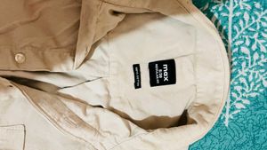 Max Casual Beige Shirt