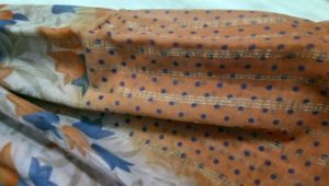 Crepe Silk(on Georgette) Saree