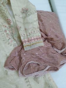 Organza Partywear Suit
