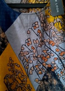 New Look Patchwork Print Top