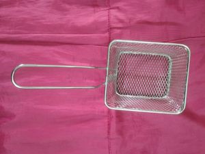 Brass Diya With Glass Shield Used And New Stainless Steel Deep Fryer