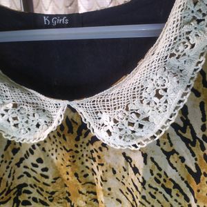 Tiger Print Top