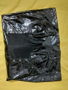 Latex Black Party Dress