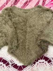 Fluffy Knit Sweater
