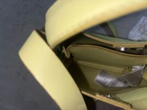 Solid StructuredHandheld Bag, NonDetachable Strap