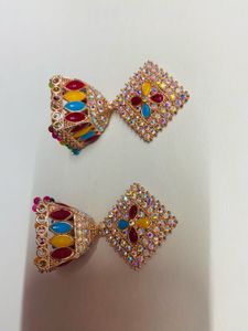 Colorful Stone Earrings