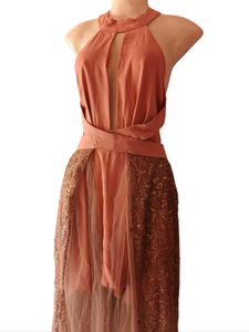 Elegant Halter Maxi Dress