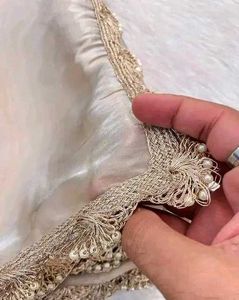 Elegant sarre with Pearl Detailing