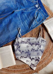 Color Block Button-Down Shirt