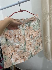 Esmara Peach Mini Skirt With Pockets