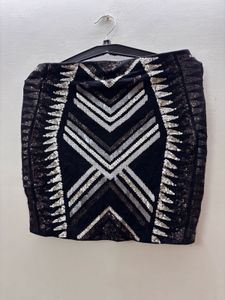 Sequin Mini Skirt