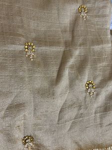 Beautiful Golden Saree