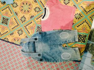 Cute Baby Outfit Set Just Used Once For Few Hours