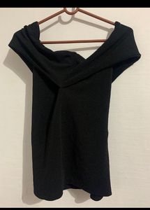 Myntra Top New Black