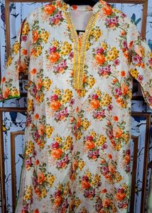 Multicolor Floral Kurta