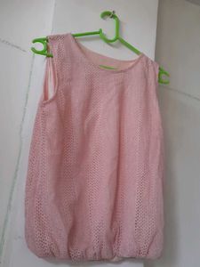 Pink Sleeveless Top