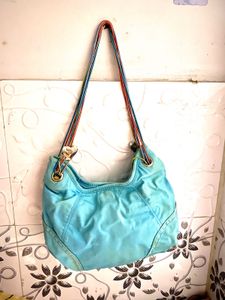 Blue Handbag