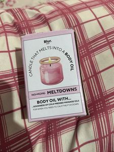 Blur. Body Oil Candle