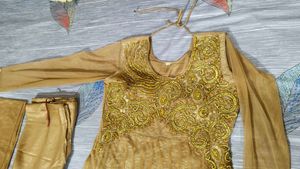 Heavy Wedding Wear Anarkali Kurta Set