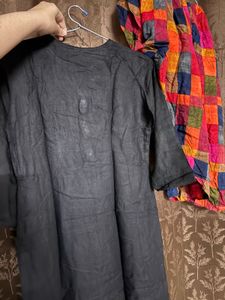 Patiala Pant With Black Shirt
