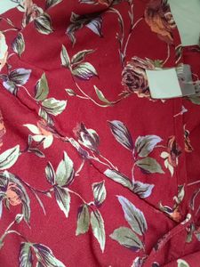 Red Flower Dress 👗