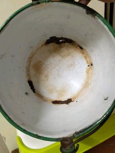 Vintage Green Cooking Pot