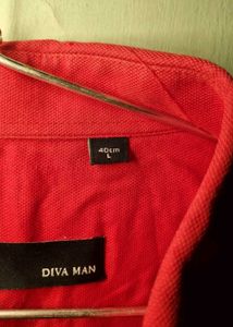 Red Long Sleeve Shirt